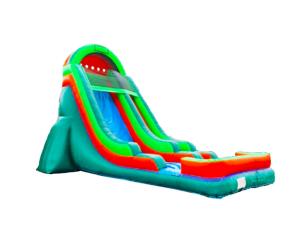 China Aldult Outdoor Rental Inflatable Large Water Slides With Bouncy wholesale