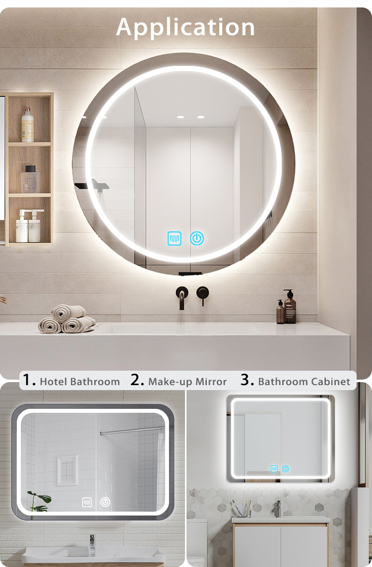 300x400mm Square Mirror Heating Pad Stick Behind the Mirror Electronic Defogger Film