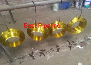China Lap Joint Carbon Steel Forged Flanges , Flat Face Weld Neck Flange ASME B16.5 wholesale