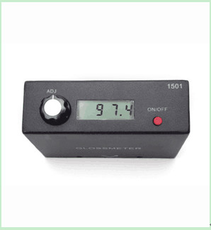 Light And Portable , Adjustable Knob Type 60° Glossmeter With ISO-2813 Gloss Meter 60 Degree