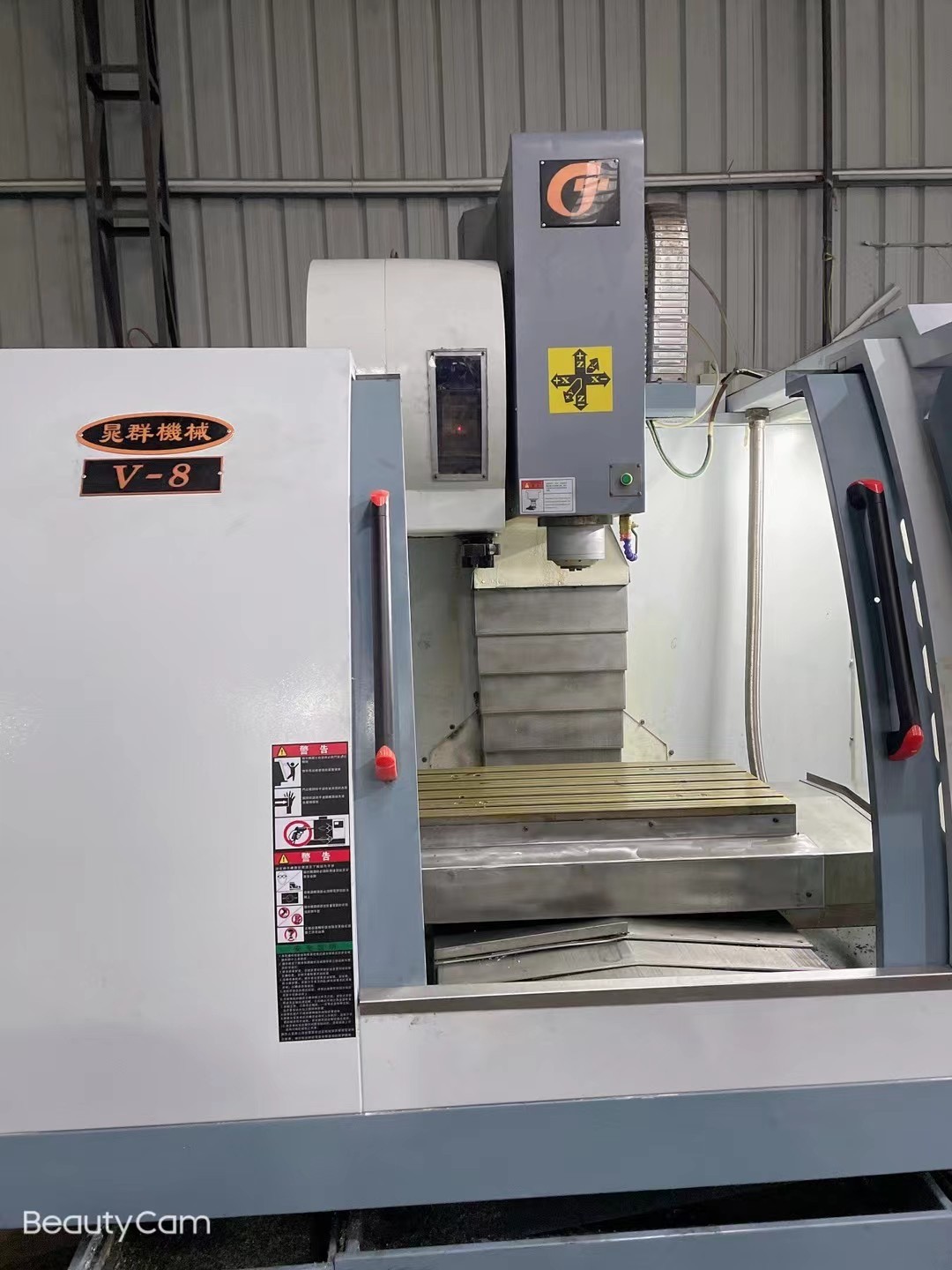 3 Axis VMC CNC Machining Center Long Lasting Rigid Structure Fanuc System