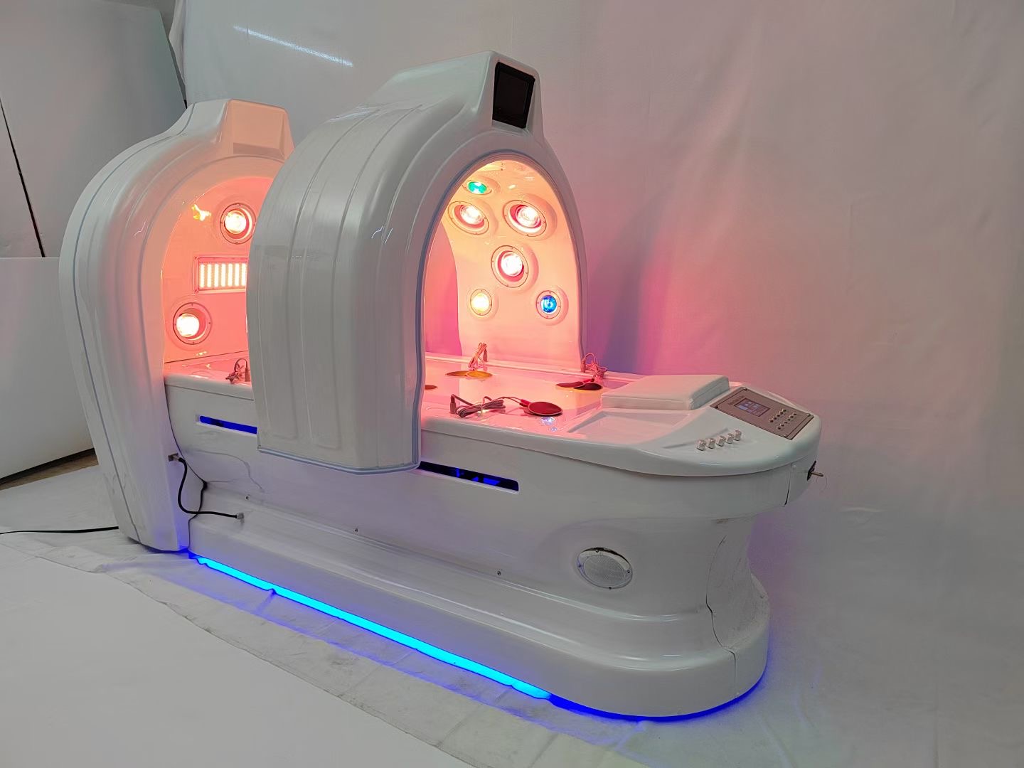 1500W Ozone Sauna Steam Hydrotherapy Capsule Detox Photon Treatment