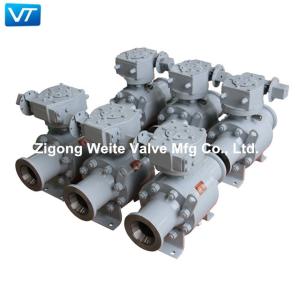 China 4x3 Inch Fully Welded Ball Valve wholesale