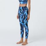 Sport Yoga Pants High Waist Tights Butt-lifting Yoga Leggings Printed Women's