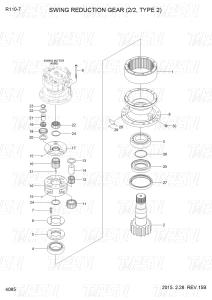 China Customizable Color Excavator Final Drive Motor R110-7 39N4-12100 Catalog wholesale