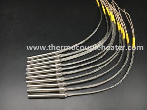 China Moisture Proof Nickel Lead Cartridge Heater With Ceramic Cap on sale