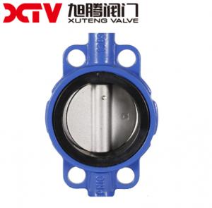 China US Currency Butterfly Valve in Wafer Type XT-D71X-10/25 with Metal Hard Sealed Surface wholesale