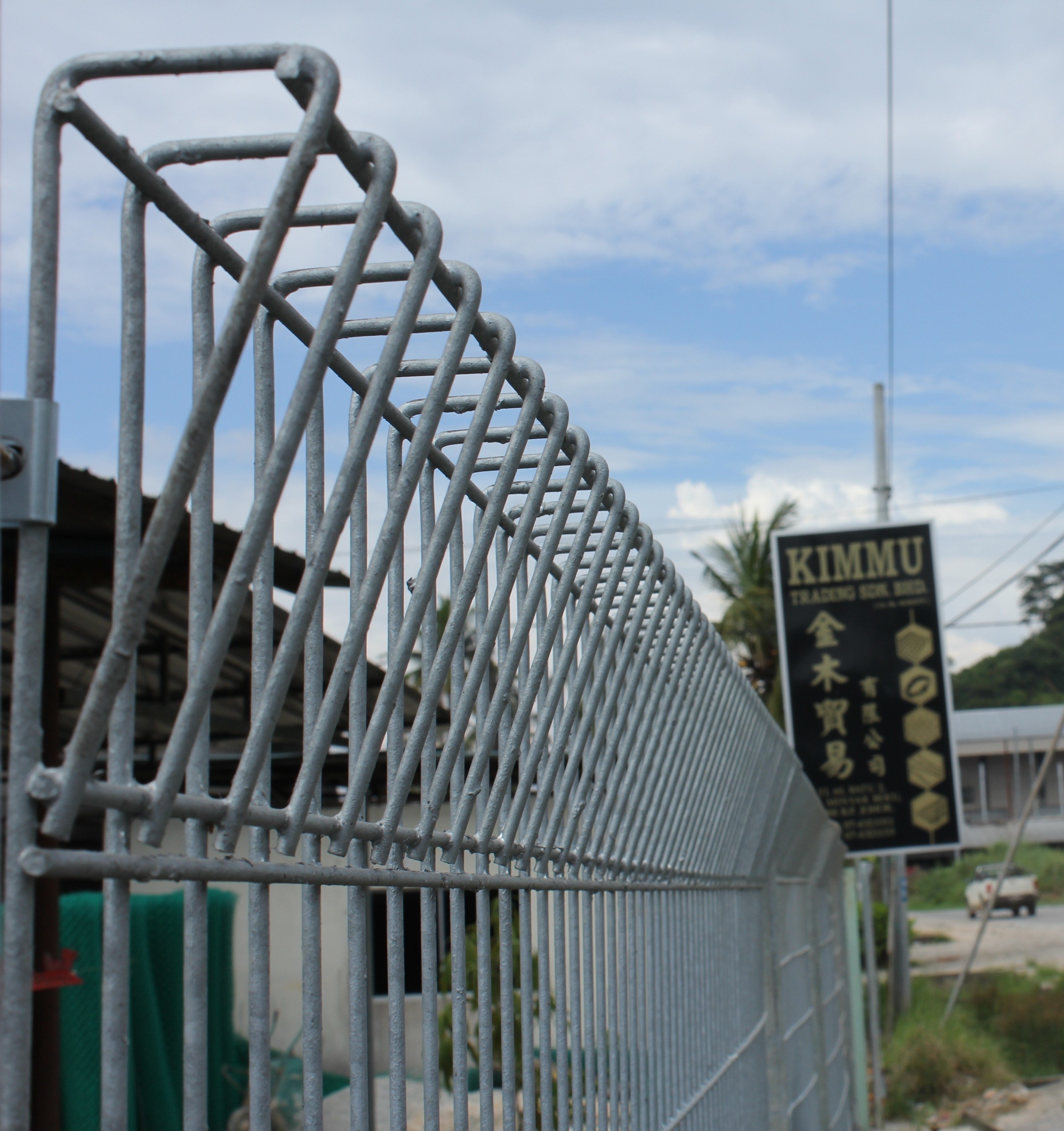 hot dipped galvanized fence panels, galvanized low price brc fence
