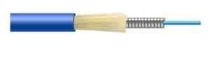 China LSZH Fiber Optic Cable , Indoor Single Mode Armored Fiber Cable wholesale