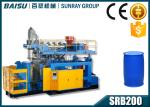 220l Double L Ring Chemical HDPE Blow Moulding Machine / Plastic Bucket Making
