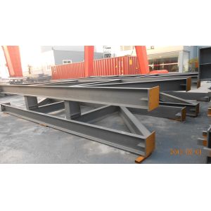 Prefabricated Large Span Steel Truss Fabrication Q355B Structural Steel