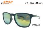 2017 hot sale style sunglasses with UV 400 protection lens ,made of plastic