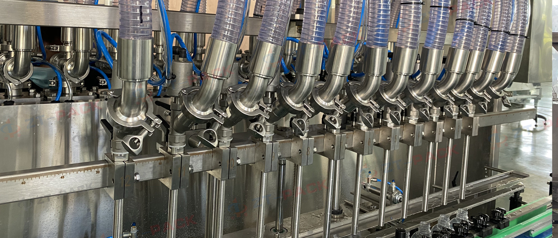 3200b/H Detergent Filling Machine 1.5kw Mouthwash Liquid Packaging Line