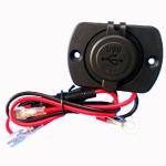 Industrial 60cm 2pin Power Supply Extension Cable With Fuse