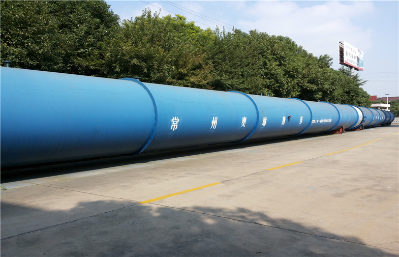 High Temperature Wood Autoclave double Doors For wood Industrial , Φ2.7mX22M