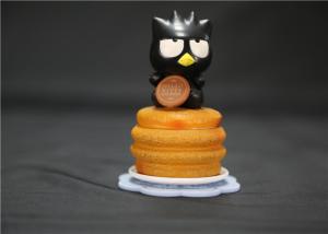 China Lovely Yellow Small Plastic Toys , Cartoon Characters Toys OEM Acceptable wholesale