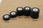 36x10 Solid Hot Ink Rollers 36mm OD Adhesive Rub Resistant