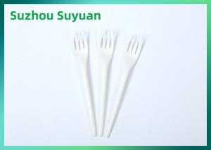 China White Eco Disposable Cutlery , Compostable Disposable Cutlery SY-022 wholesale