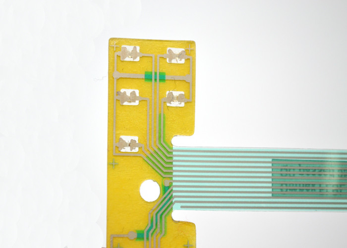 Small Size LED Membrane Switch With Metal Dome For Ventilation System