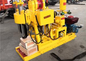 China Fast Speed Geological Investigation Rig 100mm Drilling Hole Diameter Diesel Engine Powered wholesale