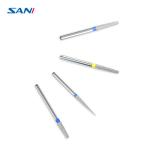 Dental Polish Bur Stainless Steel 11mm FG Diamond Bur Set For High Speed