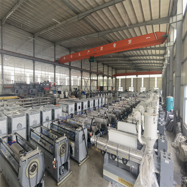 HDPE Spiral Duct Tube Extrusion Line PE PVC Corrugated Pipe Machine Manufacturers