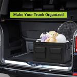SUV Truck Car Backseat Storage Bag Cooler Foldable Large 21.7X15.7X11"