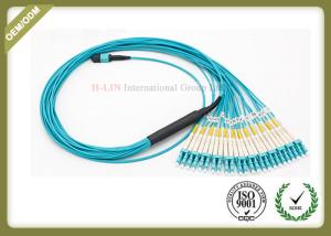 China Om3 Om4 Fiber Optic Patch Cord Multimode Fiber Optic Jumper Cables wholesale