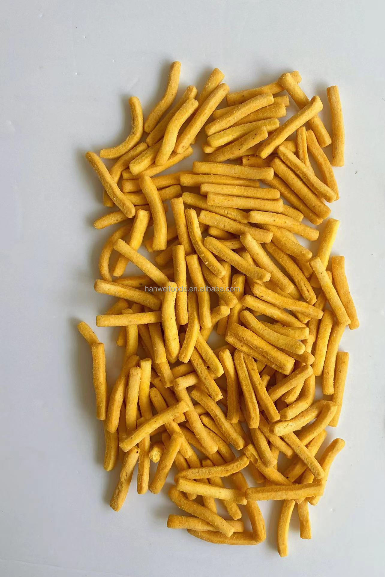 OEM Rice Cracker Snacks Strimp Flavors Strips Chinese Traditional Snacks