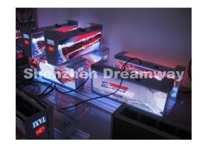 China 5 mm Advertising Taxi LED Display , 960mm x 320 mm Taxi Top LED Display wholesale
