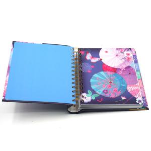 China Concealed Address Label Spiral Notebook Printing Service 176*190mm FSC wholesale