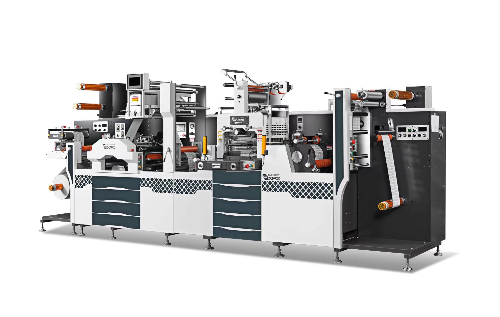 Auto Label Die Cutting Machine Cold Stamping High Speed Die Cutter