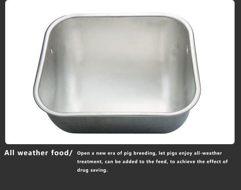 Animal Farming Stainless Steel Farrowing Crate Feeder For Pigs Sow