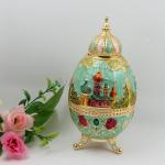 Shinny Gifts Thick Copper Luxurious Antique Toothpick Holder Toothpick Cans