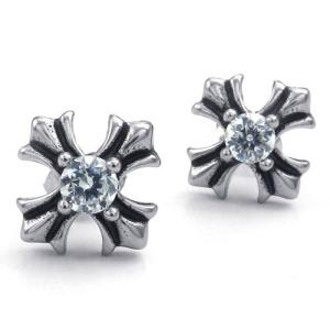 China Fashion High Quality Tagor Jewelry Stainless Steel Earring Studs Earrings PPE068 wholesale