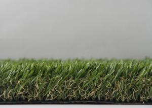 China Anti-Fire Landscaping Green Artificial Grass Carpet 15mm - 60mm Height wholesale