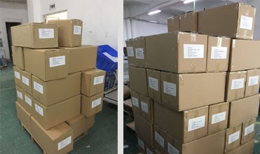 300g cardboard white window pvc box with your logo and custom surface coating and color printing
