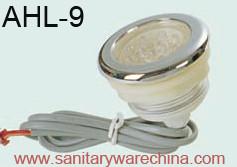 China waterproof RGB LED underwater massage led AHL-9 wholesale