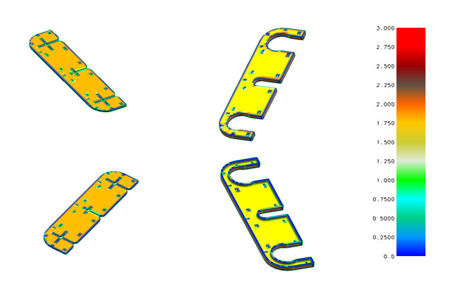 5 Gallon PP copolymer Precision Injection Mould Paint Lid , Door , Seal Retainer and Hinge Block