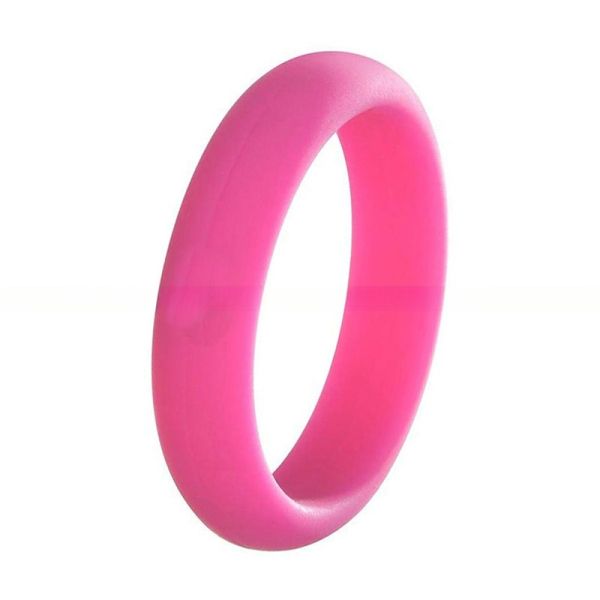 5mm Breathable Silicone Rings for Women Wedding Anniversary