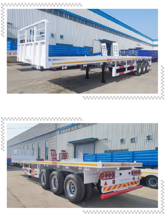Tri Axle Buy Semi Flatbed Trailers for Sale Near Me