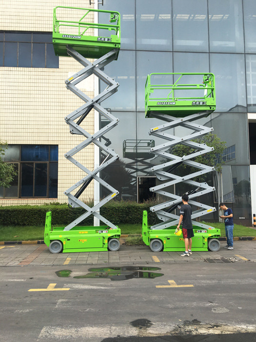 JESH Electric Scissor Lift Aerial Work Platform Height 14m For Airport Factory Maintenance
