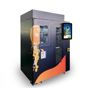 China Professional Coin Operated Fruit Juice Vending Machine Refrigeration System wholesale