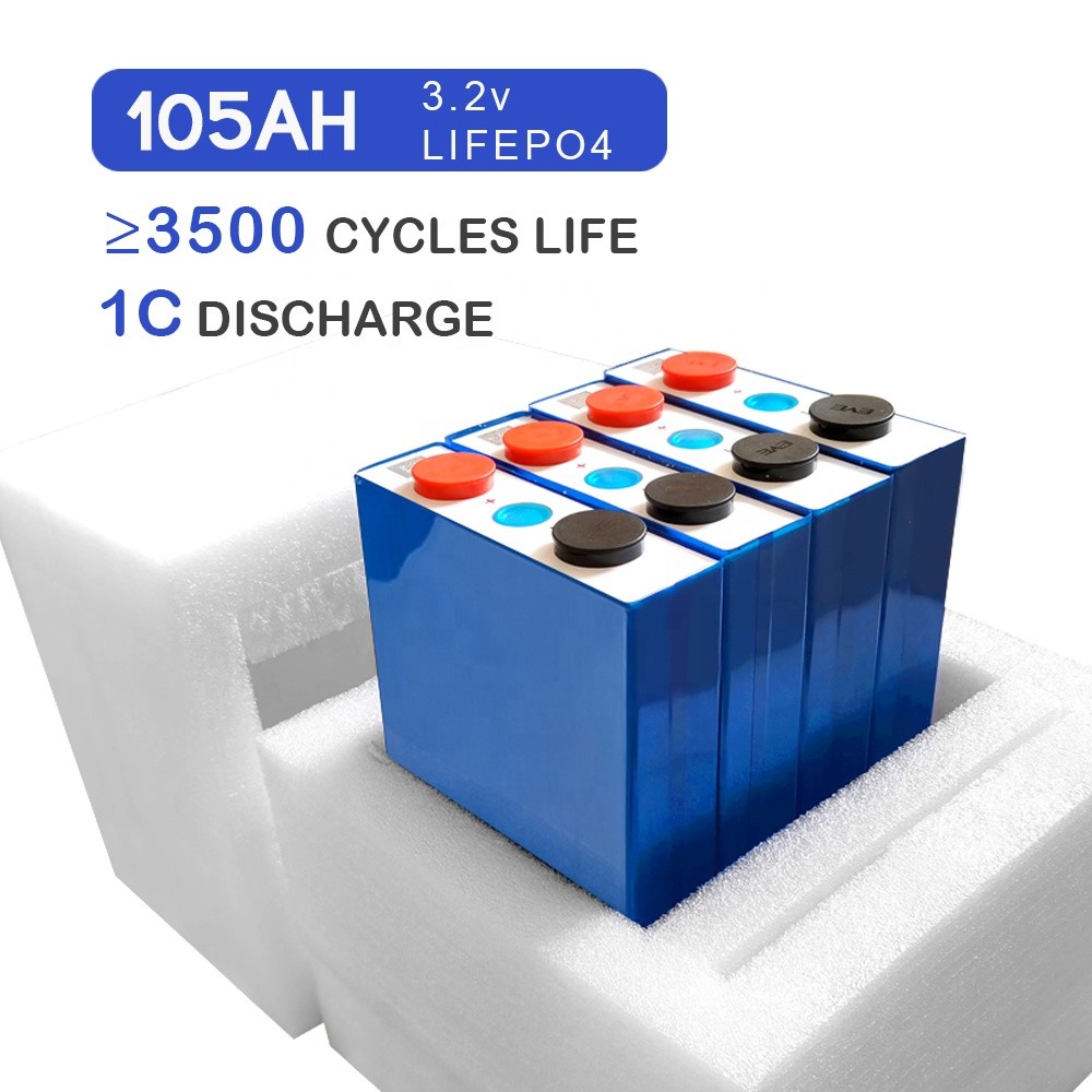3.2v LiFePO4 Battery Packs 100ah 200ah 230ah For Solar Light Storage
