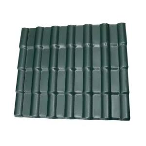 China Durable ASA Synthetic Resin Roof Tiles Corrugated PVC Shingle Tile Roofing Sheets wholesale