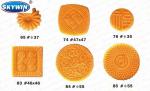 Snack Food Hard Biscuit Mould Soft Biscuit Mould Cookie Mould customized