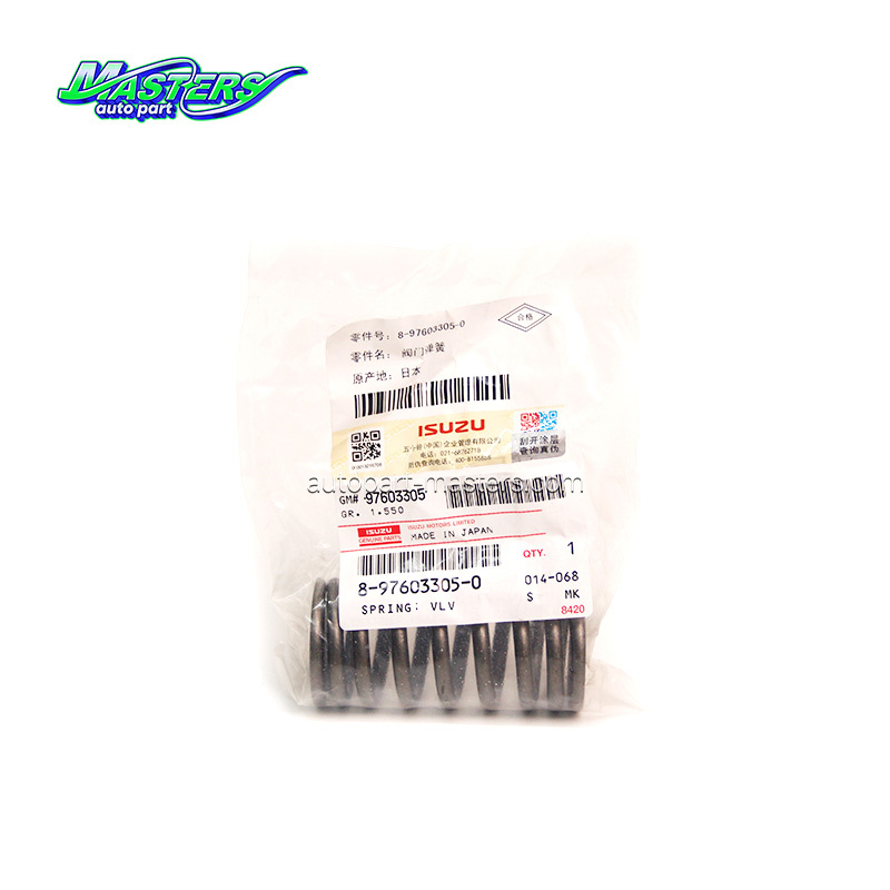 Masters OEM Engine Valve Spring 8976033050 For ISUZU CVZ CXZ CYZ CYZ51 6WF1