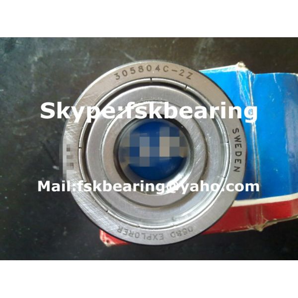 Double Row 305804 C-2Z Track Roller Angular Contact Ball Bearing
