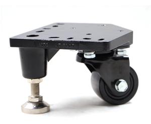 China PCB Equipment Fixed 63MM Locking Swivel Casters 600kg Aging Resistance wholesale
