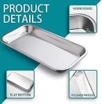 Wax Dissecting Tray Stainless Steel Thicken Dissection Pan Biological Equipment
